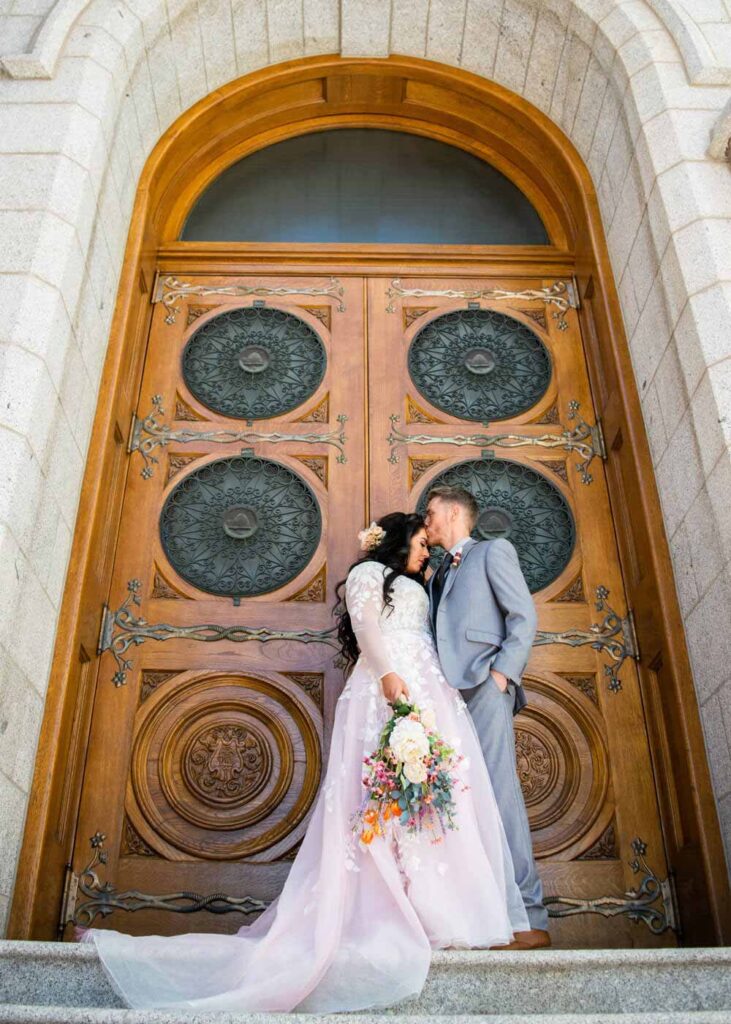 Kendra & Allen's church wedding ceremony.
